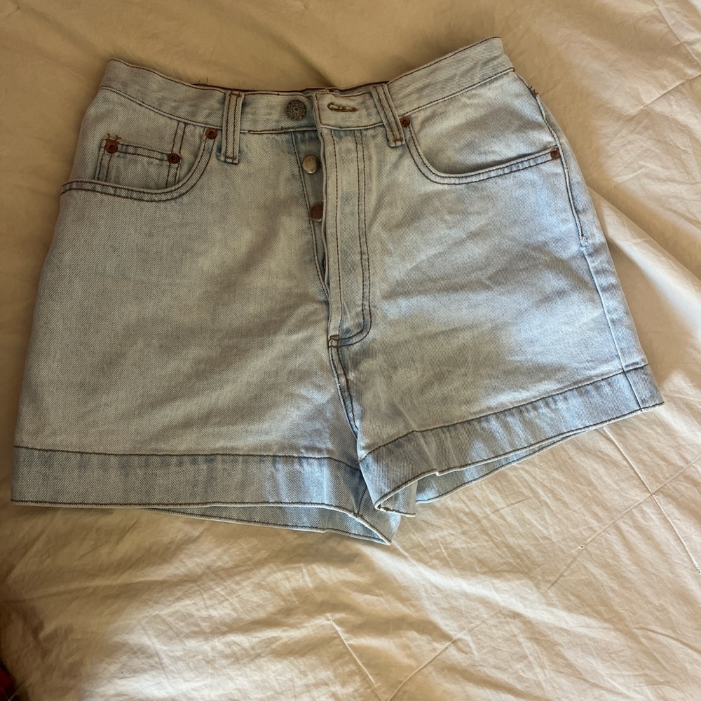 The Limited Light Blue Jean Shorts